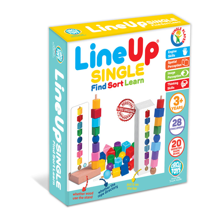 Circle Toys Lineup Single Bul Sırala Ögren - Tek Oyuncu