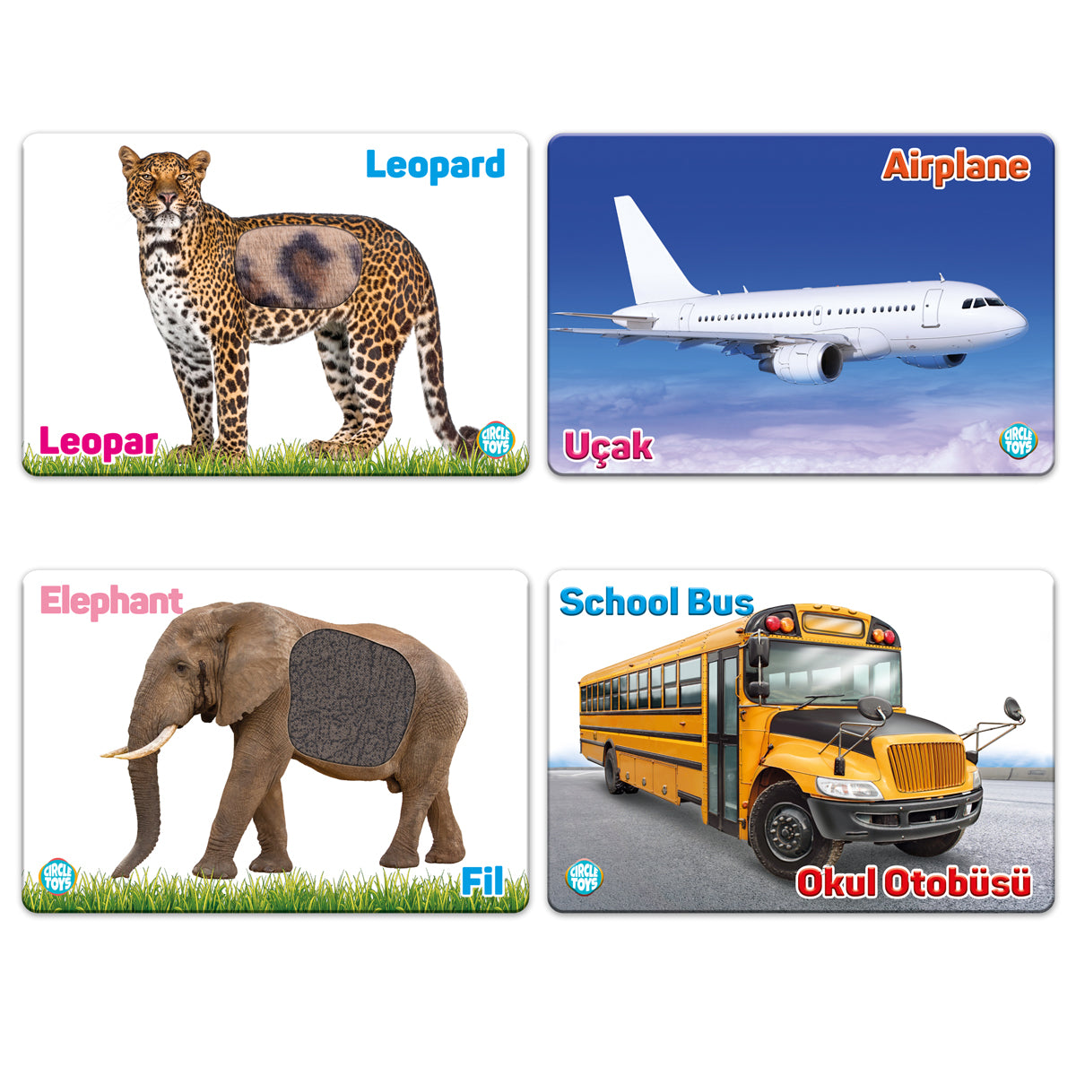 Circle Toys  Dokun Hisset Jungle Animals