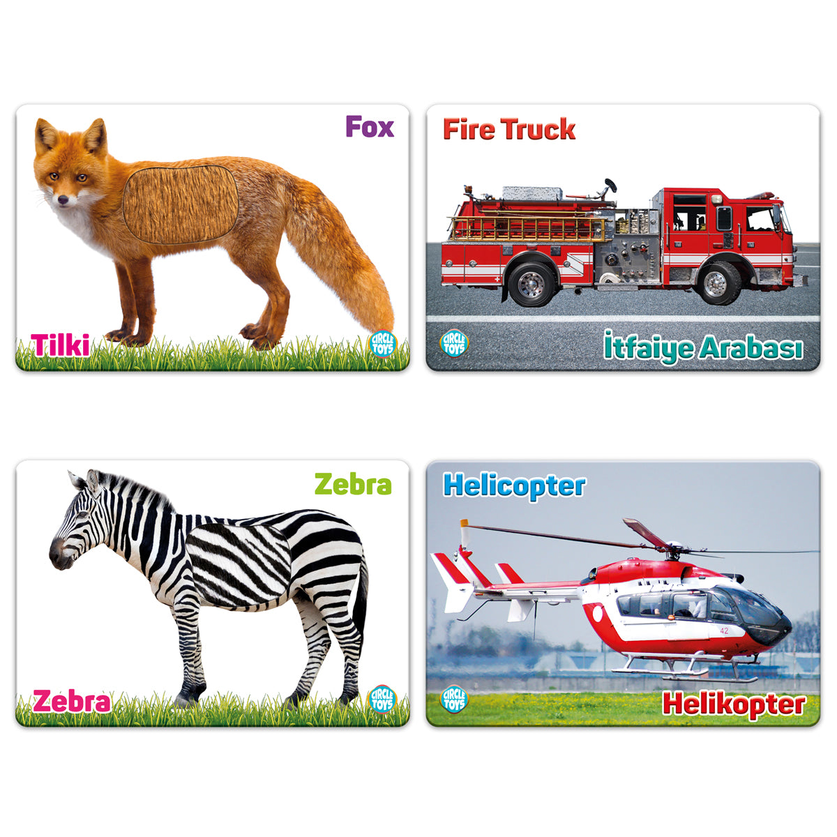 Circle Toys  Dokun Hisset Jungle Animals