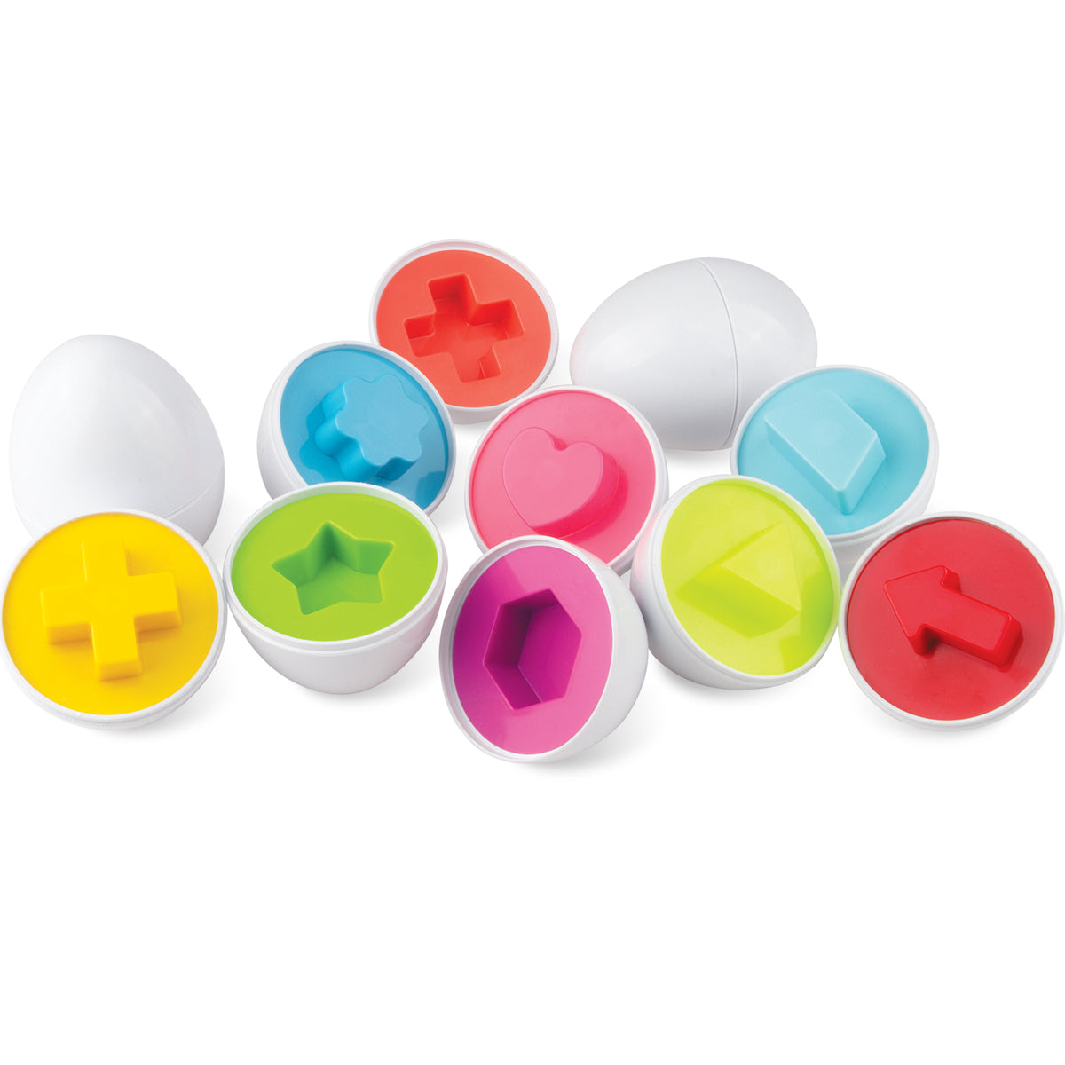 Circle Toys  10’lu Geometrik Yumurta