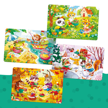 Circle Toys 4 Mevsim Puzzle