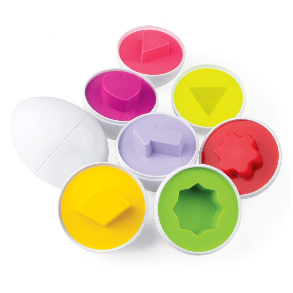 Circle Toys  6’lı Geometrik Yumurta