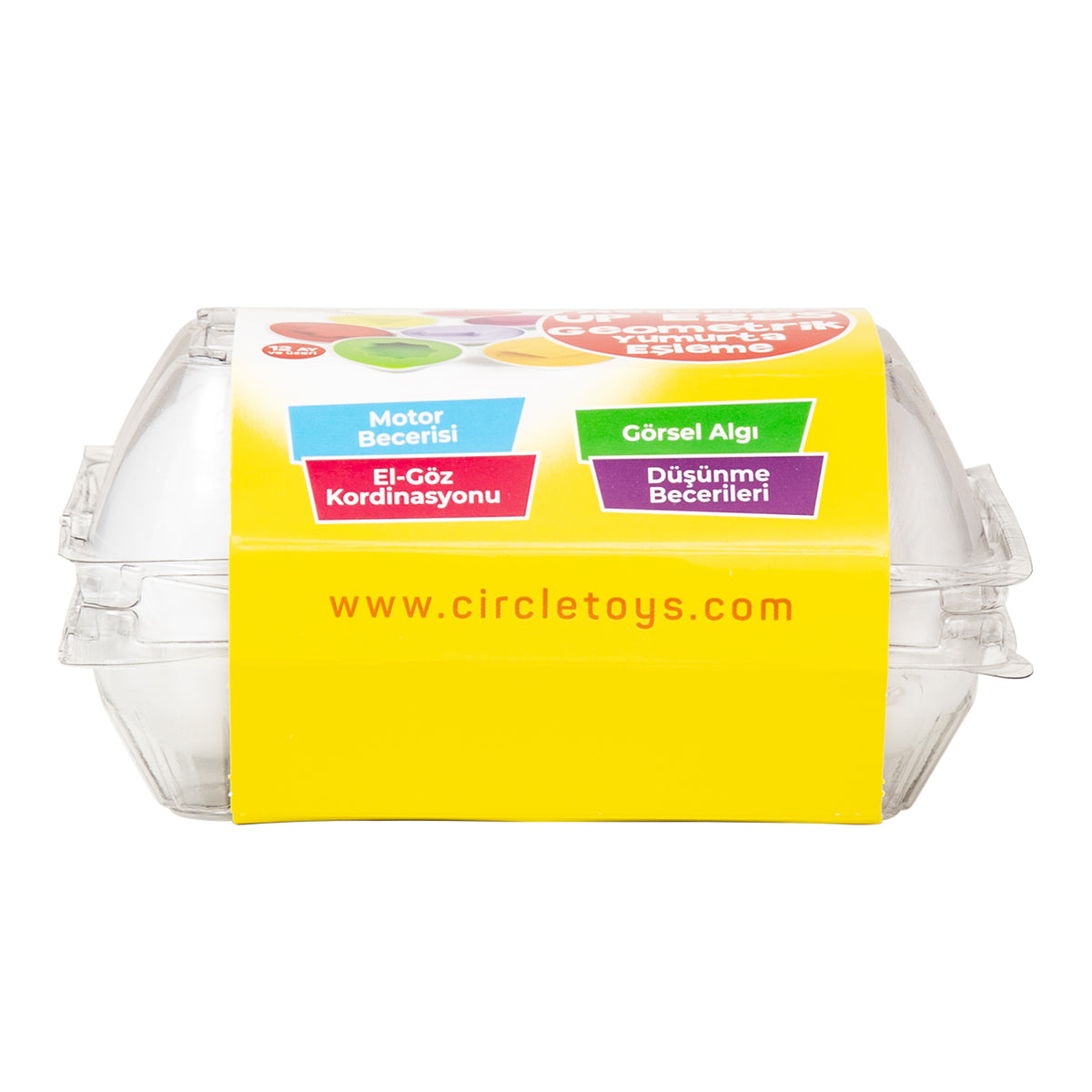 Circle Toys  6’lı Geometrik Yumurta