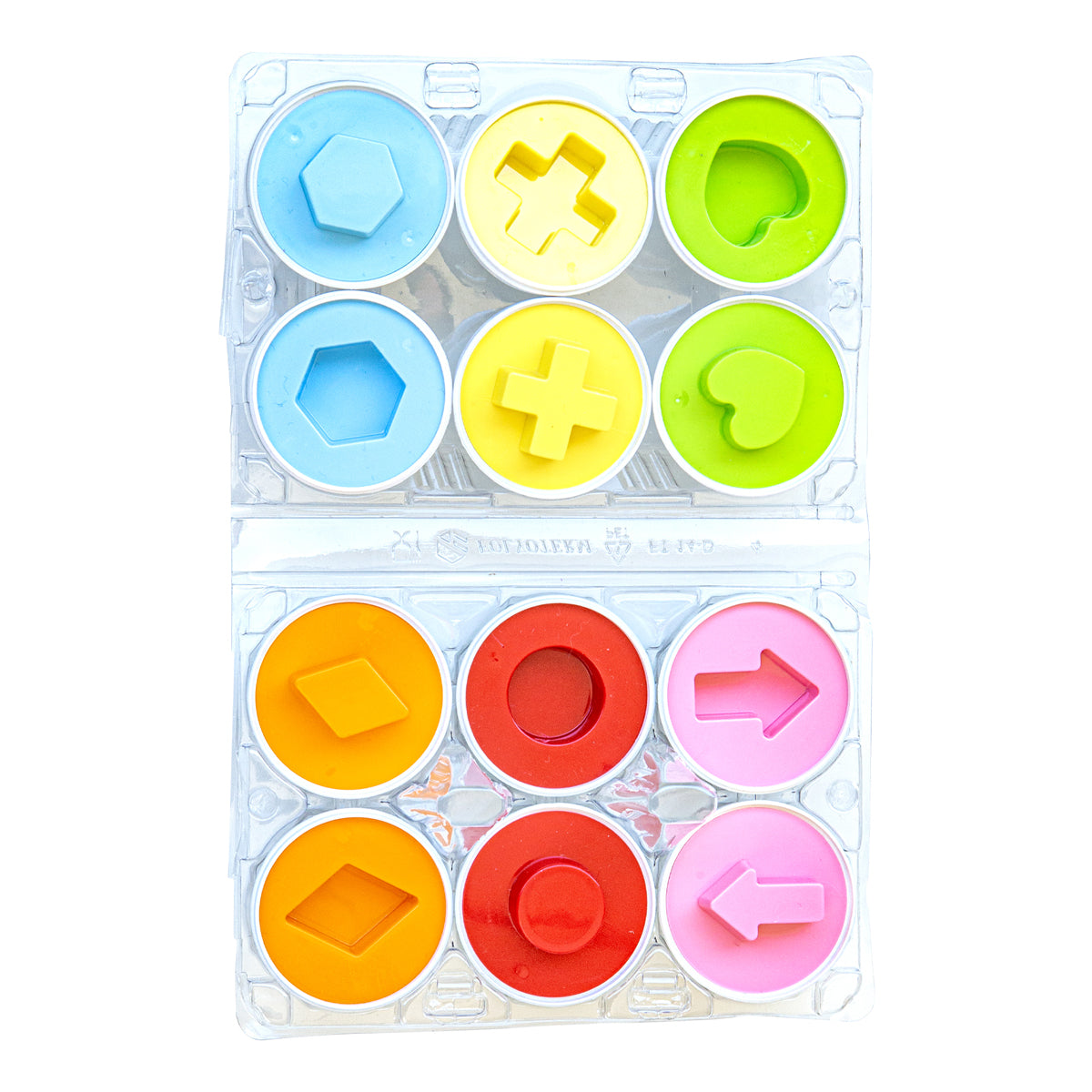 Circle Toys  6’lı Geometrik Yumurta