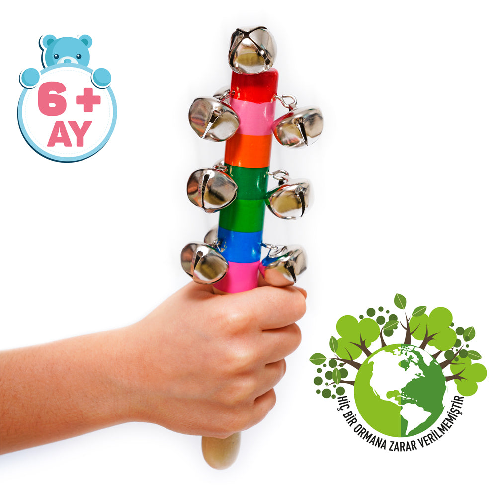 Circle Toys Ahşap Çıngırak