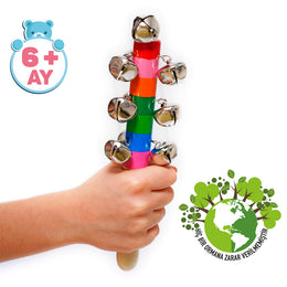 Circle Toys Ahşap Çıngırak