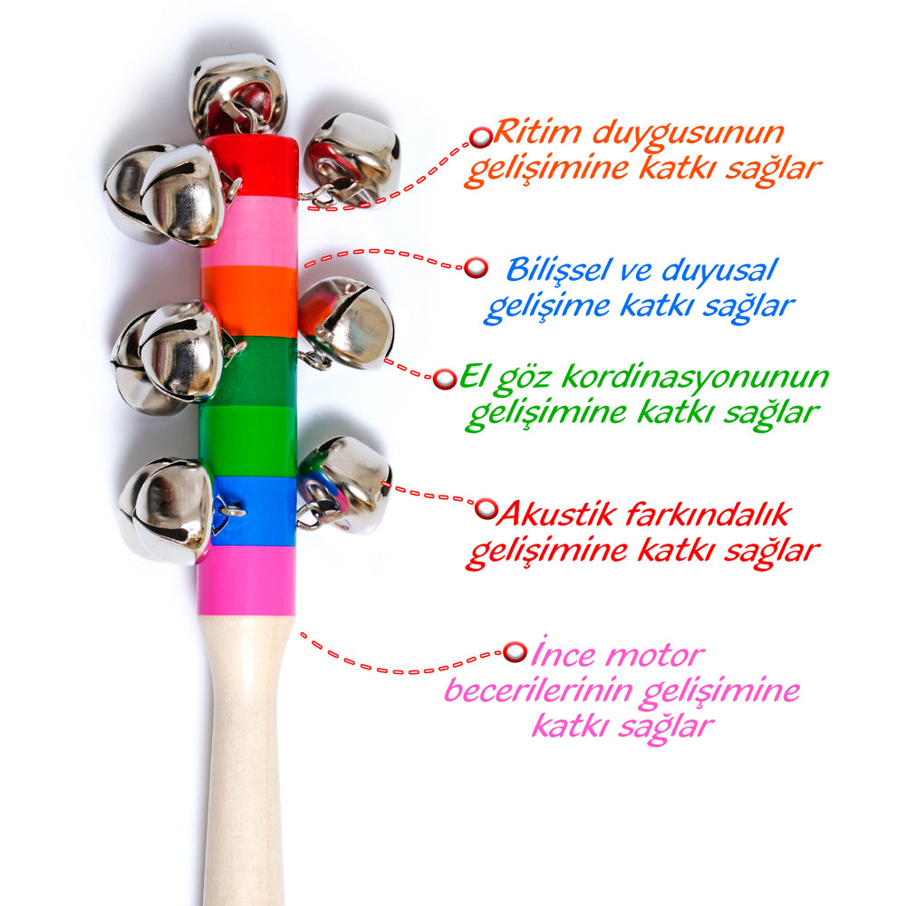 Circle Toys Ahşap Çıngırak