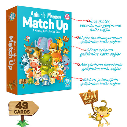 Circle Toys Animals MatchUp Eşleştirme