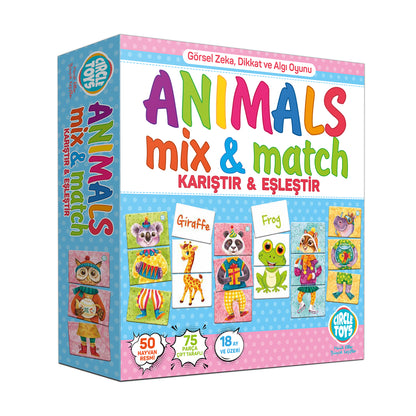 Circle Toys Animals Mix & Match – Karıştır Eşleştir