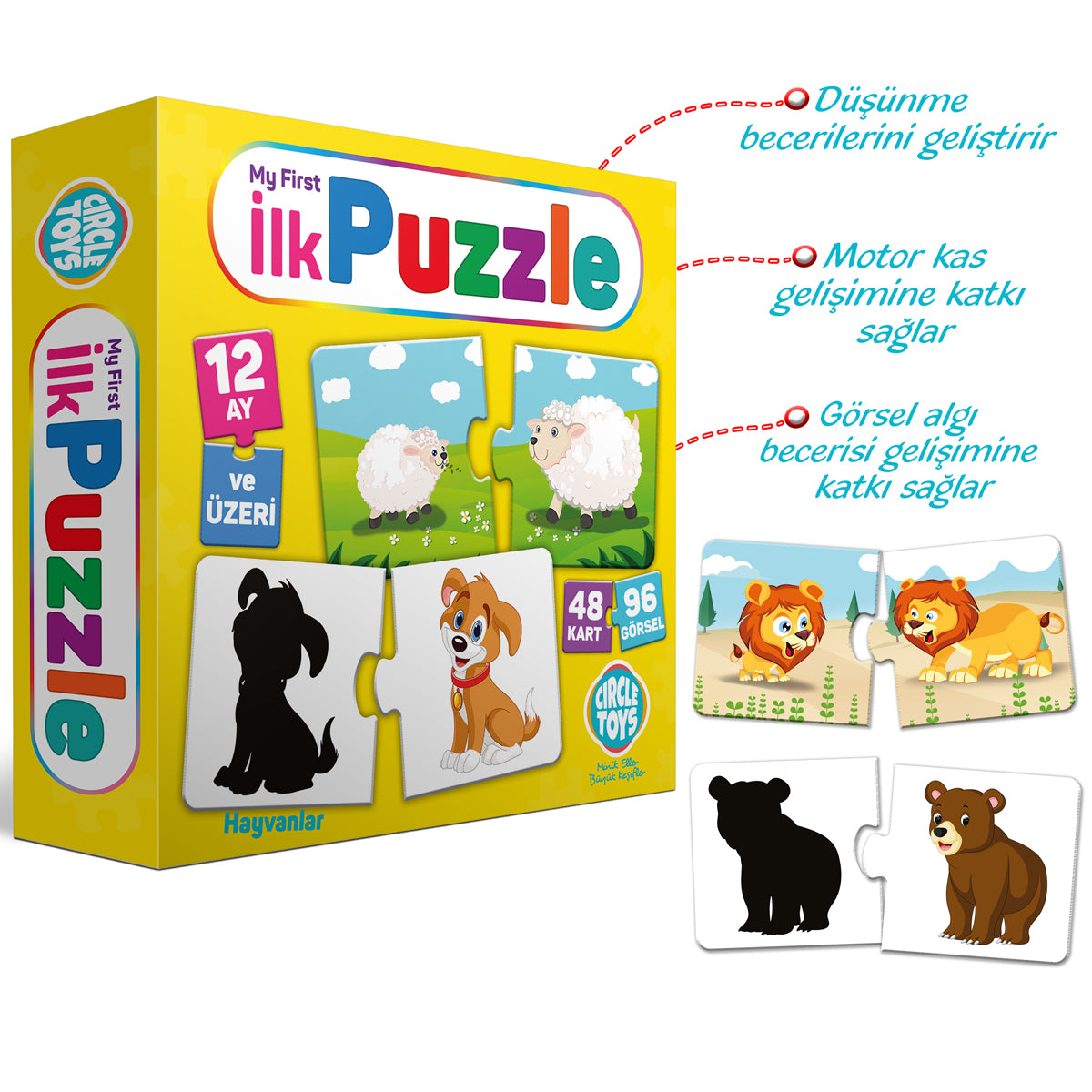 Circle Toys My First Puzzle – İlk Puzzle