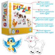 Circle Toys Baby Puzzle – Çiftlik Hayvanları