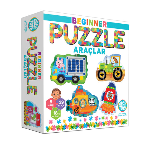Circle Toys Beginner Puzzle – Araçlar