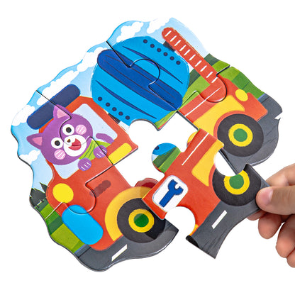 Circle Toys Beginner Puzzle – Araçlar