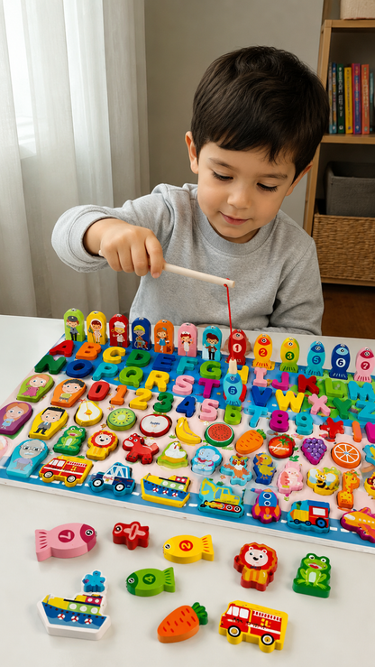 Circle Toys 8'i Bir Arada Balık Tutma ve Eşleştirme Macerası