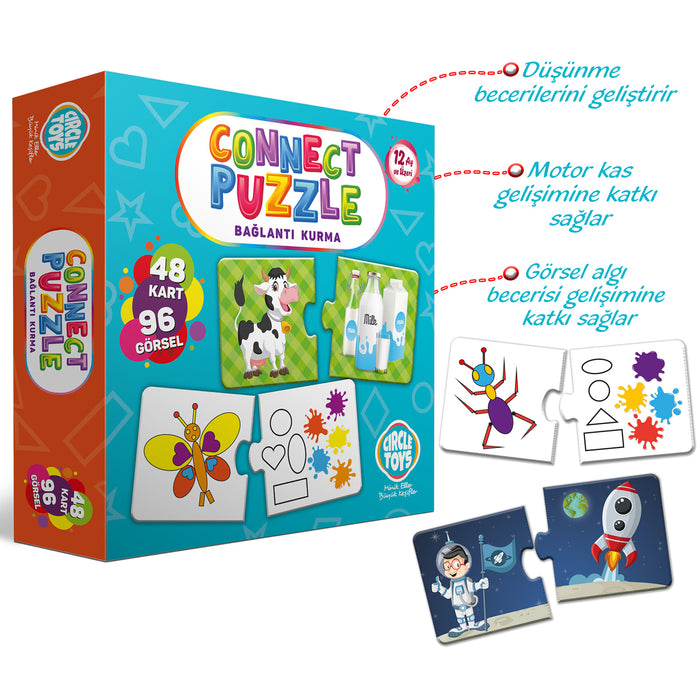 Circle Toys Connect Puzzle – Bağlantı Kurma