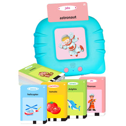 Circle Toys İngilizce Konuşan Sesli Flash Eğitim Kartları 224 Kart - Mavi