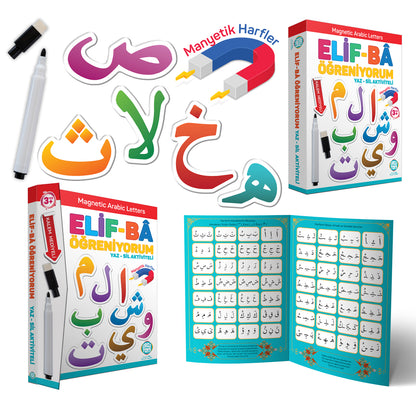 Circle Toys Elif-Bâ Öğreniyorum Yaz-Sil Aktiviteli