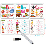 Circle Toys English Alphabet Yaz-Sil Aktivite Kartları