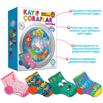 Circle Toys Kayıp Çoraplar Eşleştirme