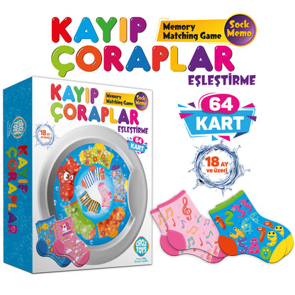 Circle Toys Kayıp Çoraplar Eşleştirme