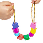 Circle Toys Line Up İpe ve Çubuğa Boncuk ve Şekil Dizme Oyunu