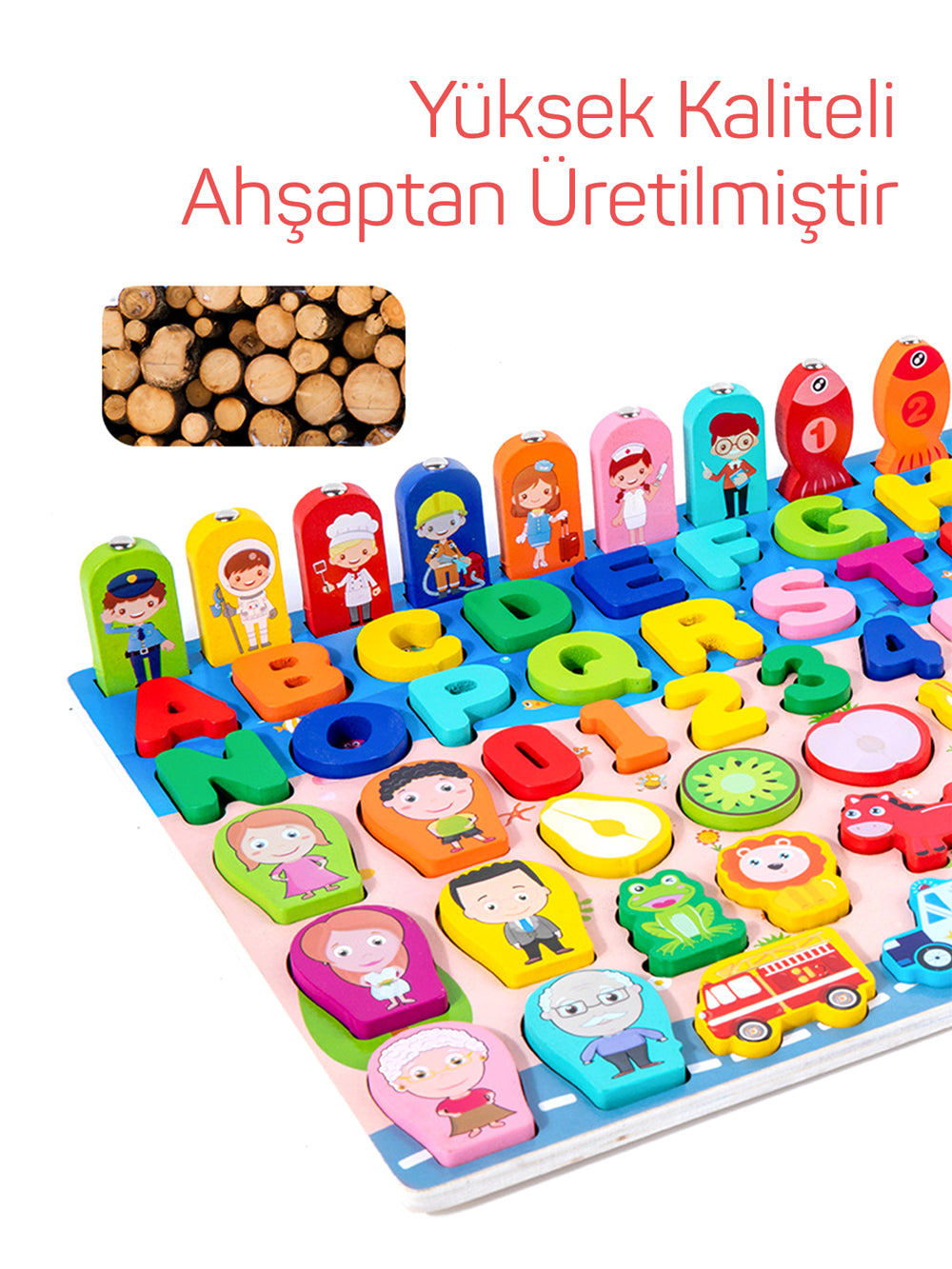 Circle Toys 8'i Bir Arada Balık Tutma ve Eşleştirme