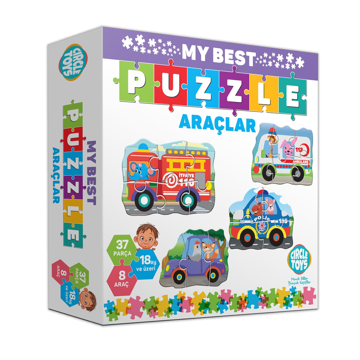 Circle Toys My Best Puzzle – Araçlar