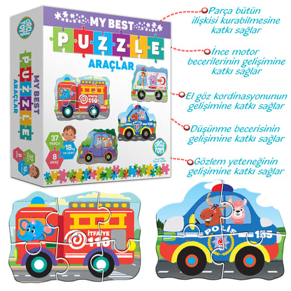 Circle Toys My Best Puzzle – Araçlar