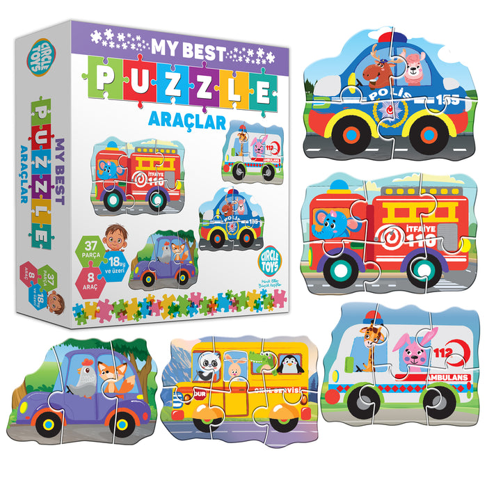 Circle Toys My Best Puzzle – Araçlar