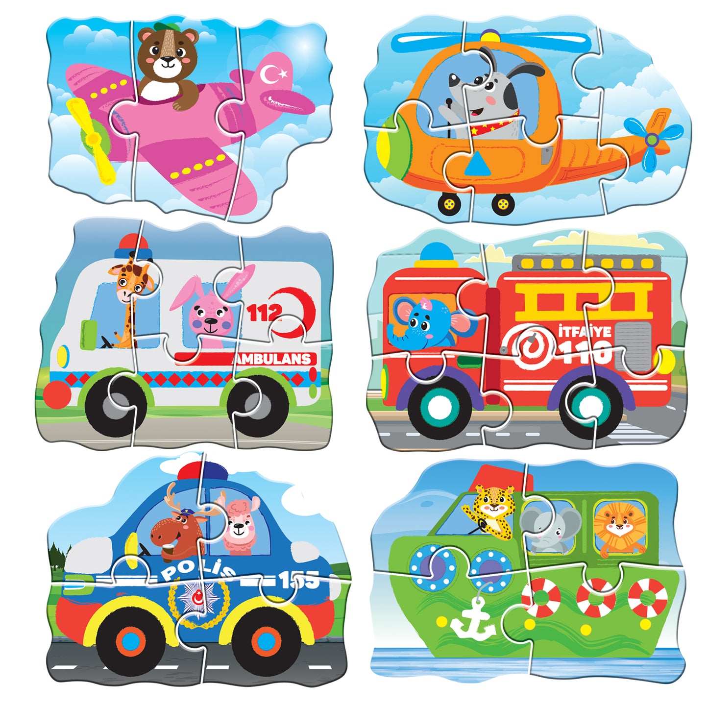 Circle Toys My Best Puzzle – Araçlar