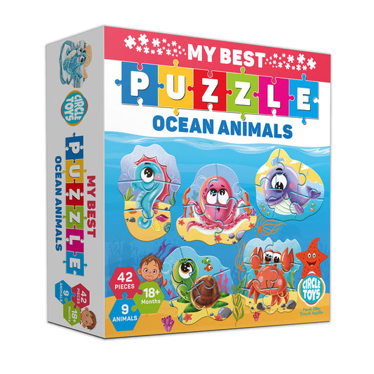 Circle Toys My Best Puzzle – Ocean Animals