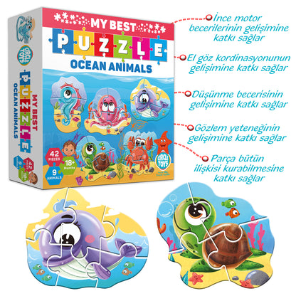 Circle Toys My Best Puzzle – Ocean Animals