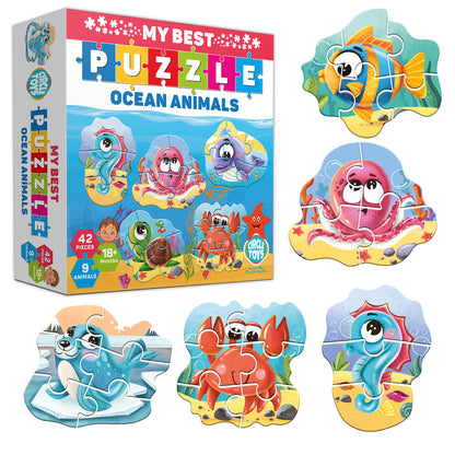 Circle Toys My Best Puzzle – Ocean Animals
