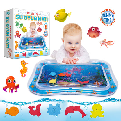 Bebek Su Oyun Matı - Tummy Time Aktivite Oyunu