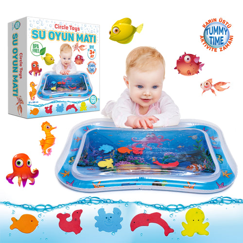 Bebek Su Oyun Matı - Tummy Time Aktivite Oyunu