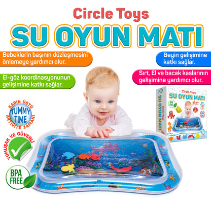 Bebek Su Oyun Matı - Tummy Time Aktivite Oyunu