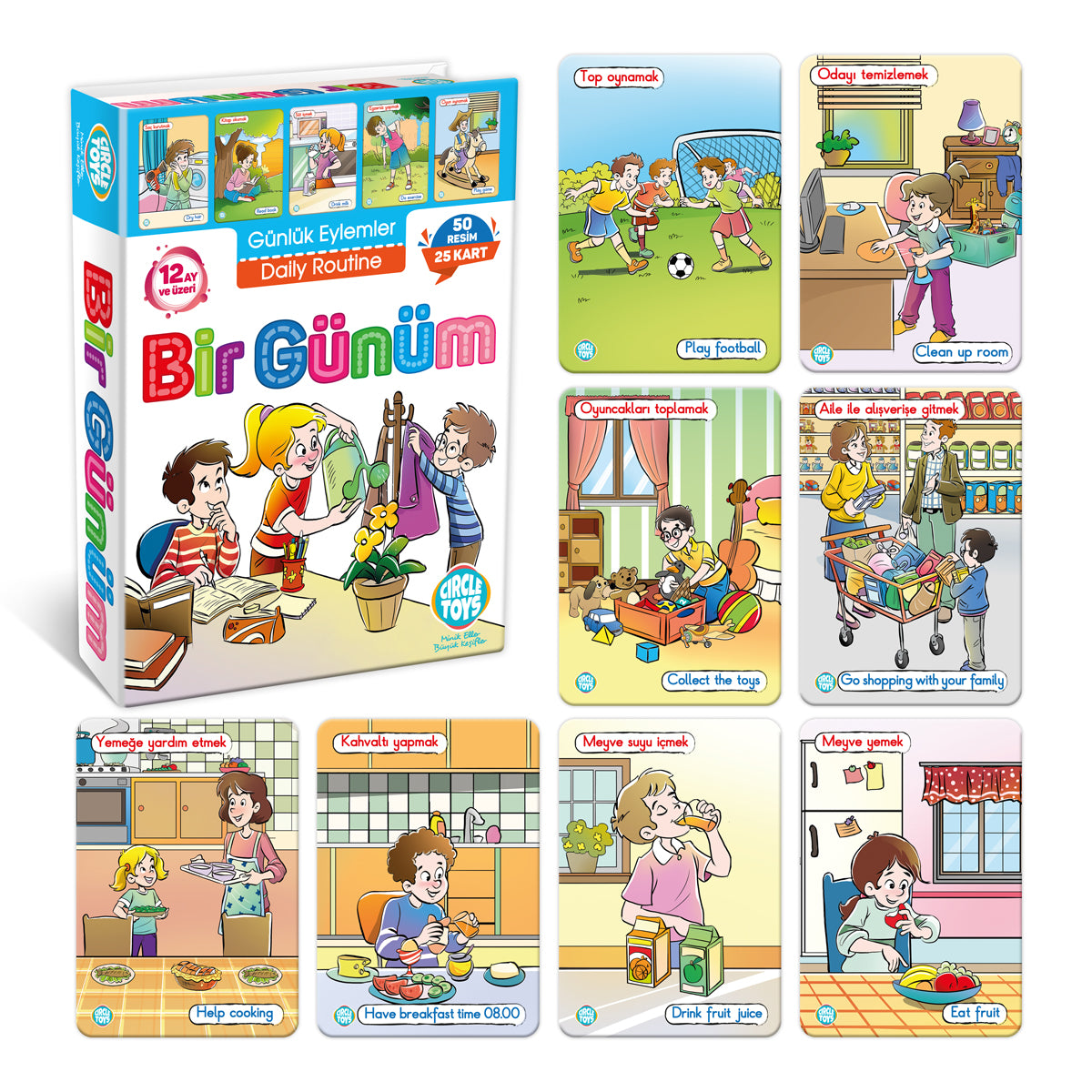 Circle Toys Bir Günüm – Günlük Eylemler