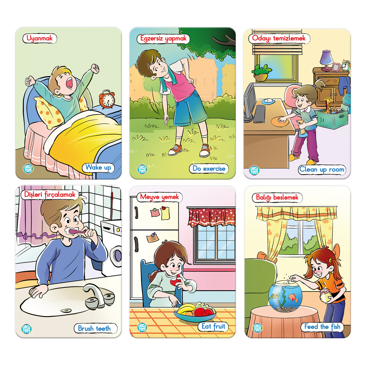 Circle Toys Bir Günüm – Günlük Eylemler
