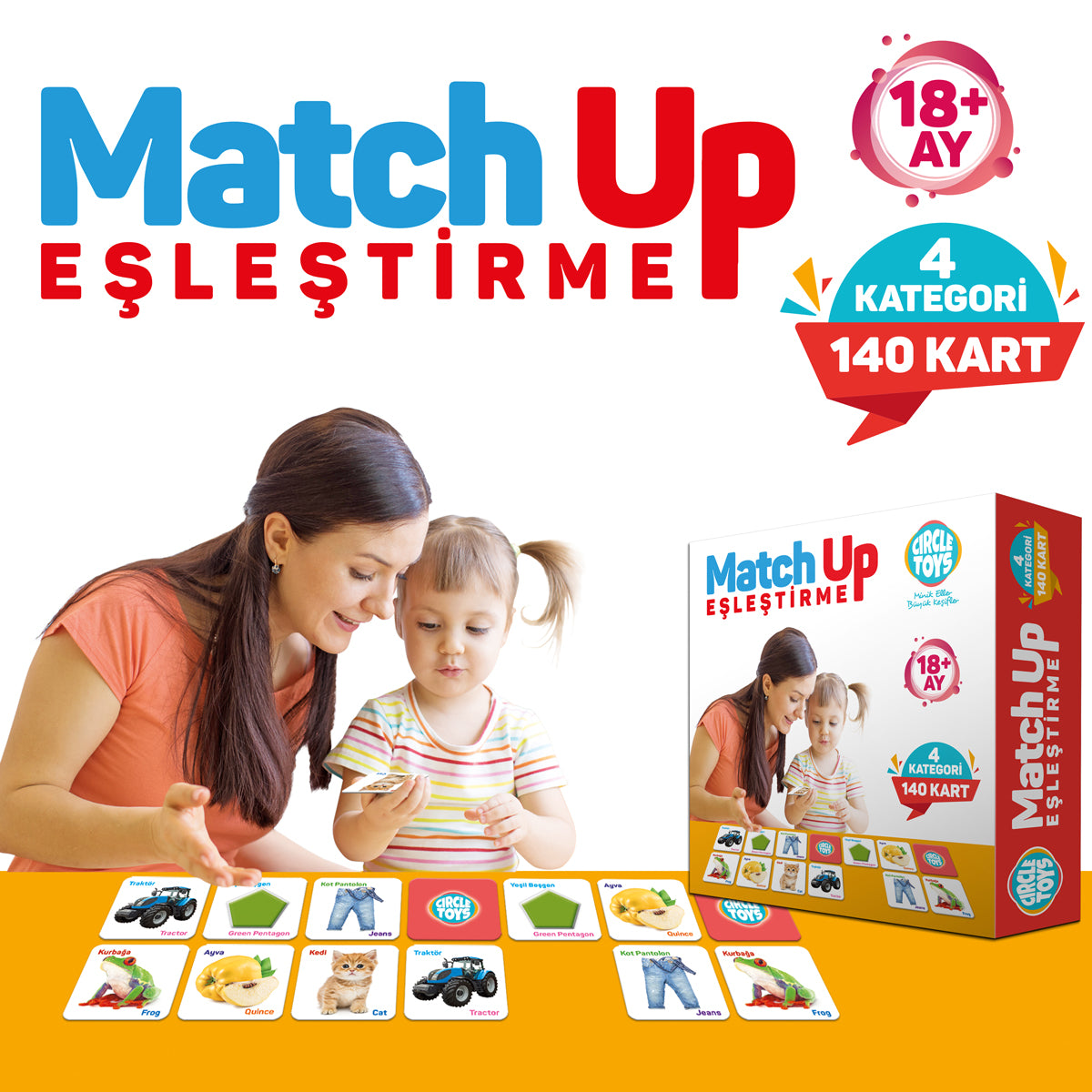 Circle Toys MatchUp Eşleştirme