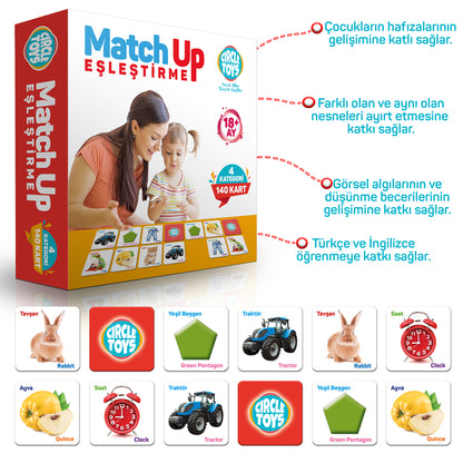 Circle Toys MatchUp Eşleştirme
