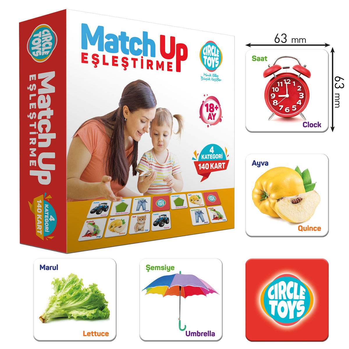 Circle Toys MatchUp Eşleştirme