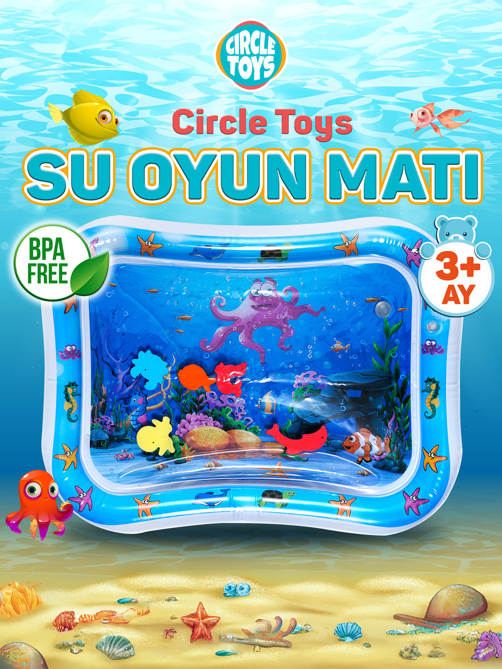 Circle Toys Su Oyun Matı