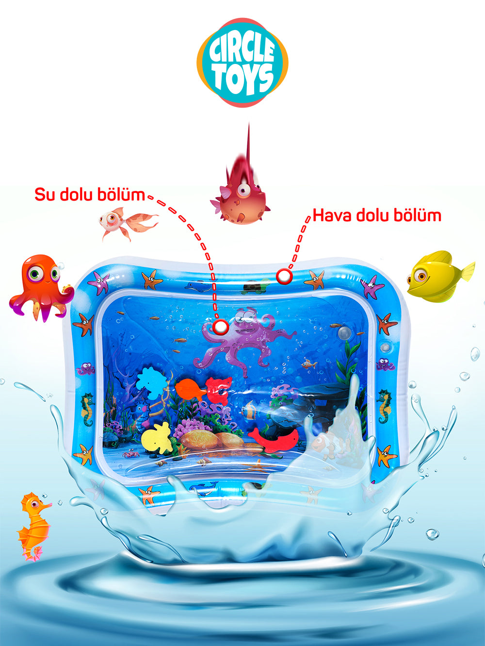 Circle Toys Su Oyun Matı