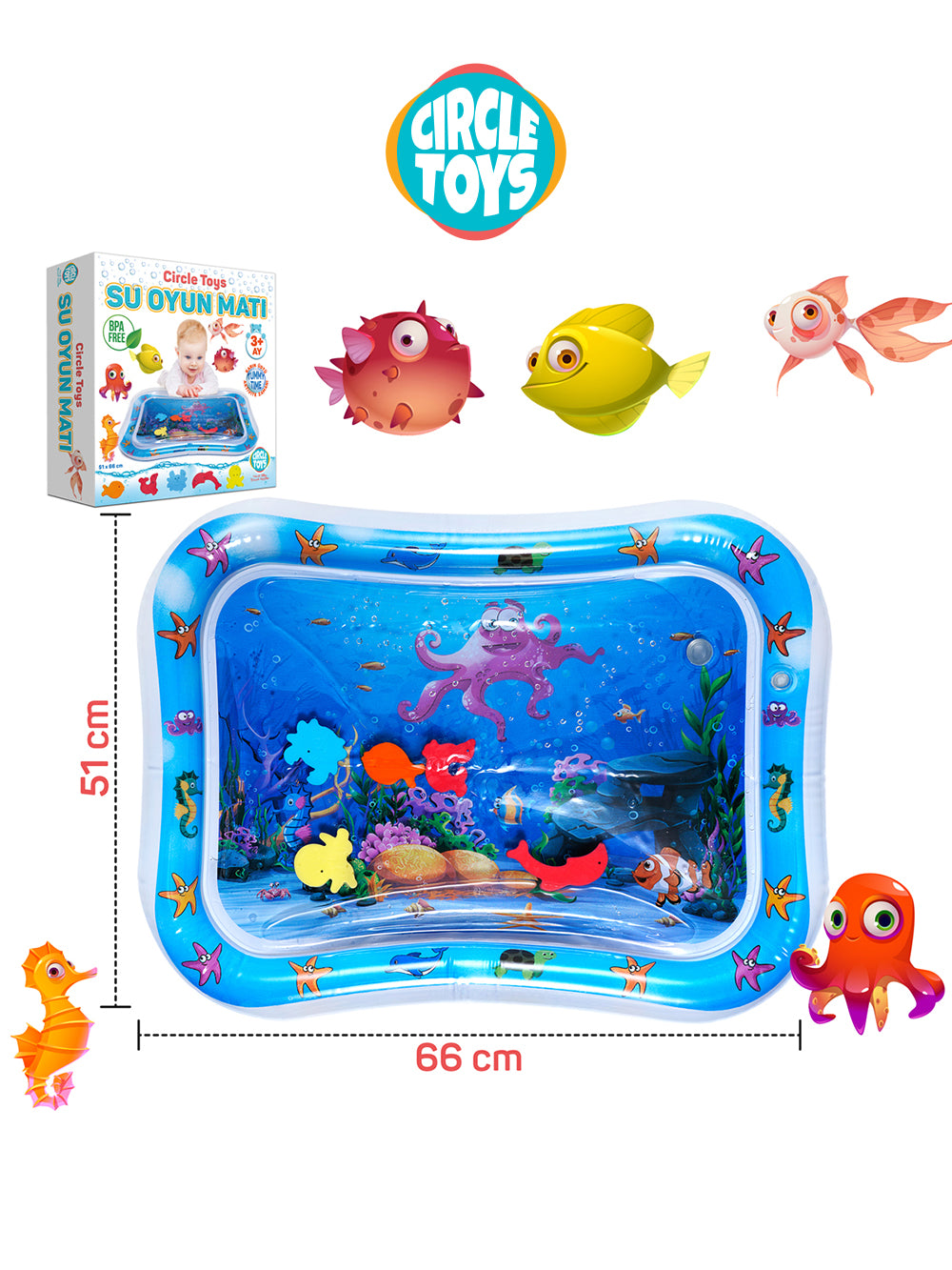 Circle Toys Su Oyun Matı