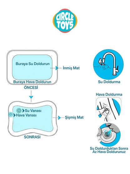Circle Toys Su Oyun Matı